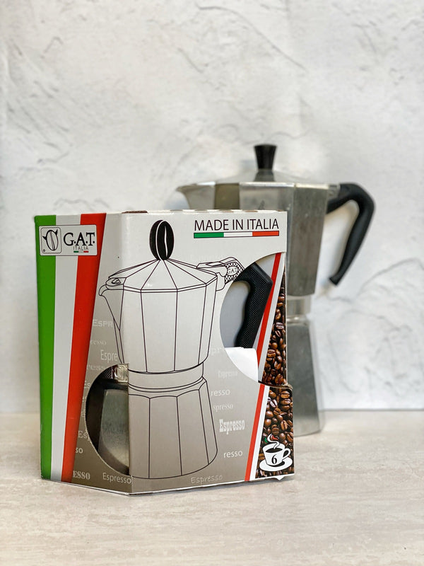 Moka Express Stovetop - Silver